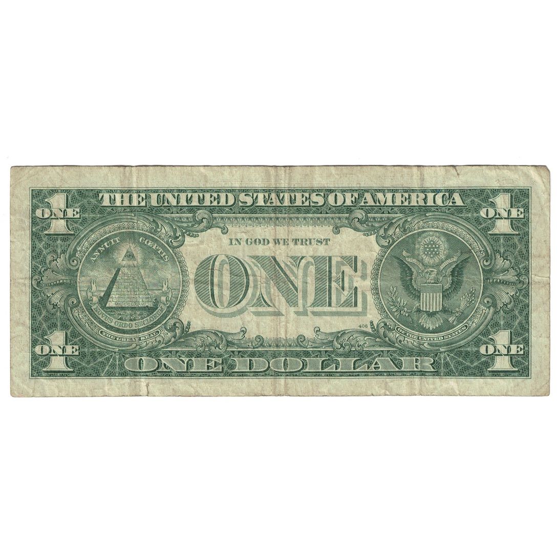 Geldschein, Vereinigte Staaten, One Dollar, 1957B, Chicago, KM:1464, SGE