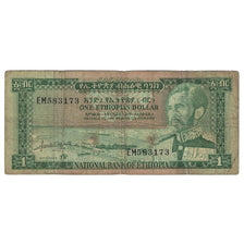 Banconote, Etiopia, 1 Dollar, Undated (1966), KM:25a, B