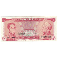 Billet, Venezuela, 5 Bolivares, 1974, 1974-01-29, KM:50h, NEUF