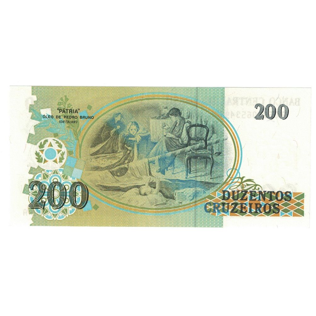 Banconote, Brasile, 200 Cruzados Novos, Undated (1989), KM:221a, FDS