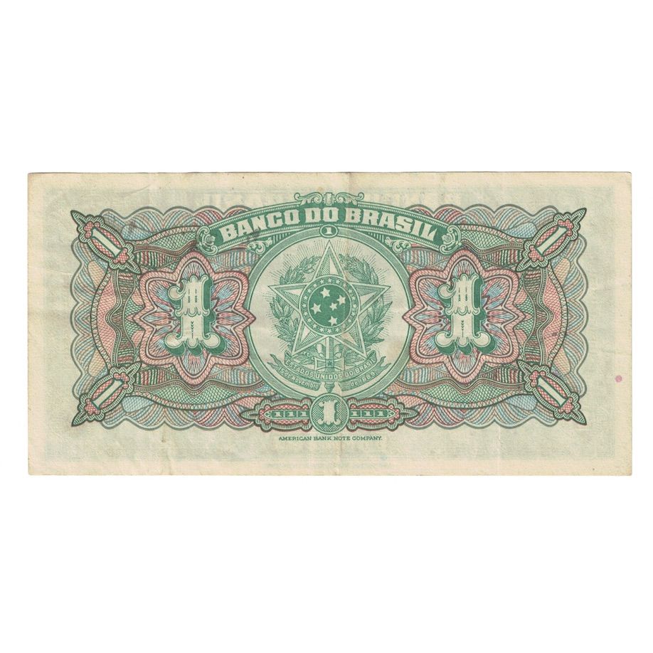 Billet, Brésil, 1 Mil Reis, L.1923, KM:110Ba, B+