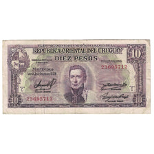 Geldschein, Uruguay, 10 Pesos, 1939-1966, KM:37c, S