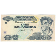 Billet, Bolivie, 10 Bolivianos, 2005, KM:228, NEUF