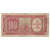 Nota, Chile, 10 Centesimos on 100 Pesos, UNDATED (1960-1961), KM:127a, VG(8-10)
