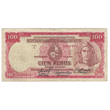 Geldschein, Uruguay, 100 Pesos, 1939-1966, KM:39c, SGE