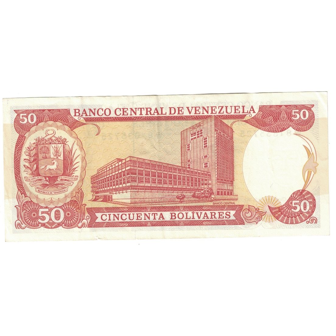 Banknote, Venezuela, 50 Bolivares, 1998, 1998-10-13, KM:65g, UNC(63)