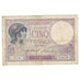 Francia, 5 Francs, Violet, 1918, 1918-09-05, BC, Fayette:3.2, KM:72a