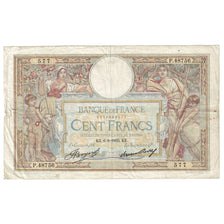 Frankrijk, 100 Francs, Luc Olivier Merson, 1935, 1935-06-06, B+, Fayette:24.14