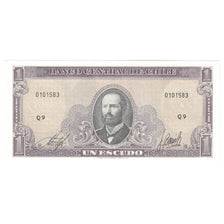Geldschein, Chile, 1 Escudo, Undated (1962-75), KM:135d, UNZ