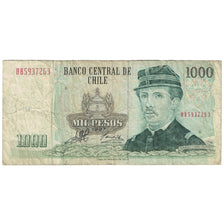Banconote, Cile, 1000 Pesos, 1997, KM:154f, MB