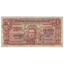 Banconote, Uruguay, 1 Peso, 1939-1966, KM:35a, B