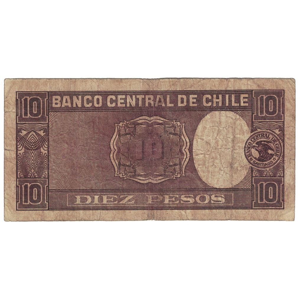 Billete, 10 Pesos = 1 Condor, 1933, Chile, 1933-06-07, KM:92c, RC