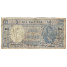 Banconote, Cile, 5 Pesos = 1/2 Condor, 1933, KM:91b, B