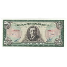 Banconote, Cile, 50 Escudos, Undated (1962-75), KM:140b, FDS