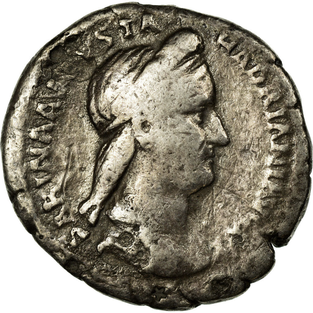 Coin, Sabina, Denarius, Roma, VF(20-25), Silver, Cohen:62