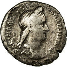 Coin, Sabina, Denarius, Roma, VF(20-25), Silver, Cohen:62