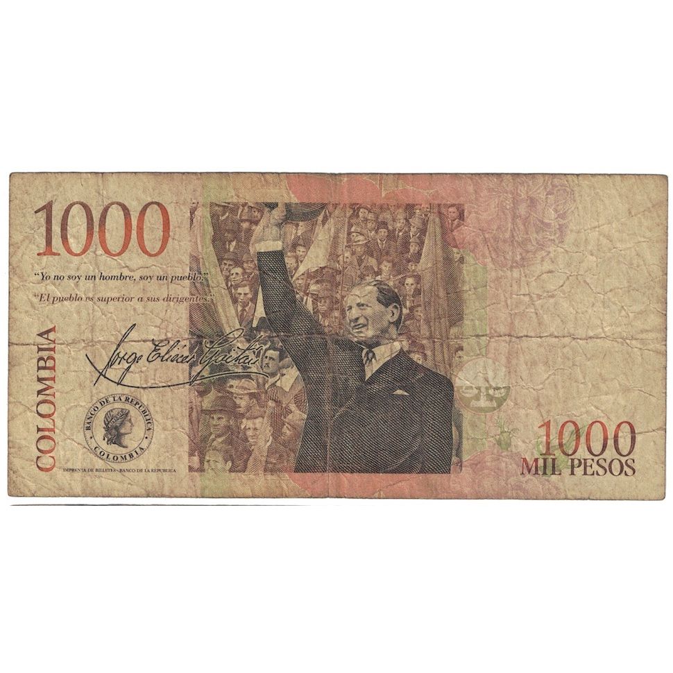 Billet, Colombie, 1000 Pesos, 2004, 2004-02-17, KM:450g, B