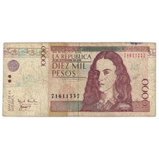 Billete, 10,000 Pesos, 2002, Colombia, 2002-11-20, KM:453d, RC+
