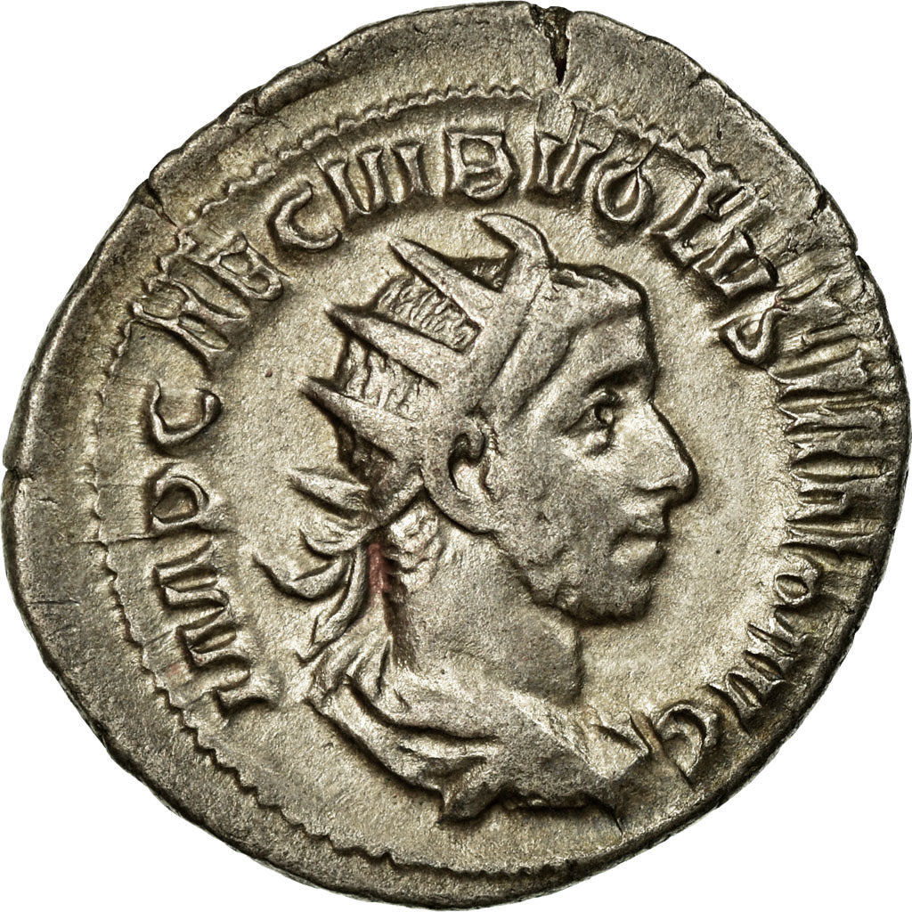 Münze, Volusian, Antoninianus, SS, Billon, Cohen:38