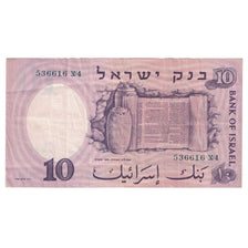 Geldschein, Israel, 10 Lirot, 1958, KM:32a, SS