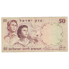 Geldschein, Israel, 50 Lirot, 1960, KM:33e, S+