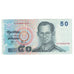 Banconote, Thailandia, 50 Baht, 1963, KM:112, SPL