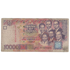 Banknote, Ghana, 10,000 Cedis, 2002, 2002-09-02, KM:35a, VG(8-10)