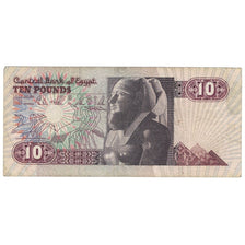Banknot, Egipt, 10 Pounds, 1978-1979, KM:51, VF(20-25)