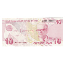 Geldschein, Türkei, 10 Lira, Undated (2009), KM:223, VZ