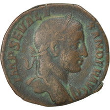 Alexander, Sestertius, VF(30-35), Copper, Cohen #421, 15.70