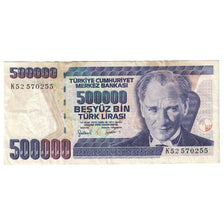 Banknote, Turkey, 500,000 Lira, 1998, KM:212, AU(50-53)