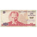 Banconote, Turchia, 10 New Lira, 2005, KM:218, MB