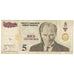 Banknote, Turkey, 5 New Lira, 2005, KM:217, F(12-15)
