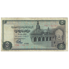Banconote, Egitto, 5 Pounds, 1969-1978, KM:45a, B+
