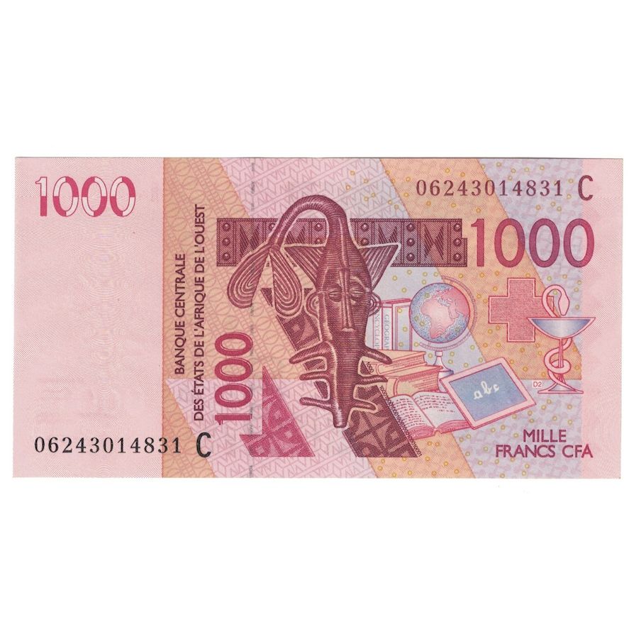 Banconote, Stati dell'Africa occidentale, 1000 Francs, 2003, KM:315Ca, FDS