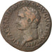 Tiberius, As, EF(40-45), Copper, Cohen #23, 10.90