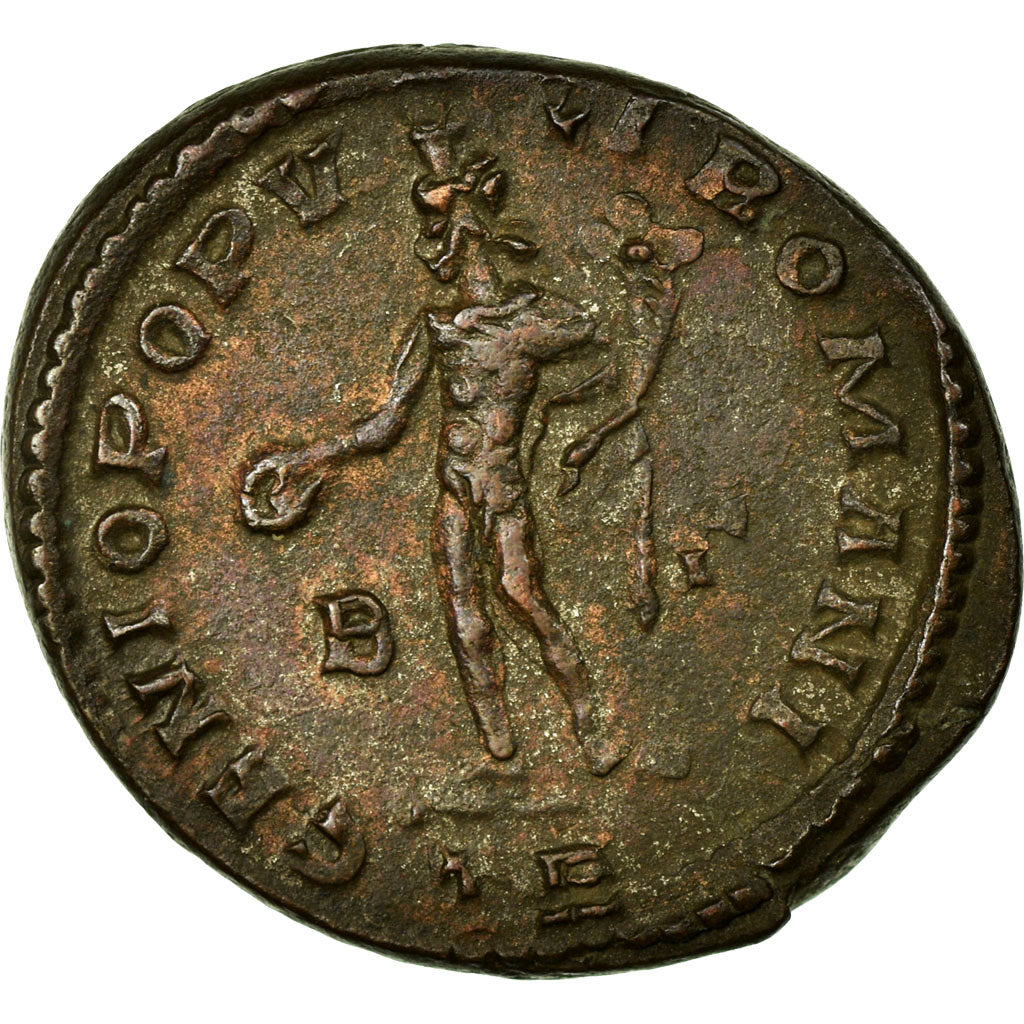 Coin, Maximianus, Follis, AU(55-58), Copper, Cohen:176