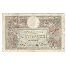 France, 100 Francs, Luc Olivier Merson, 1938, 1938-02-24, B+, Fayette:25.12
