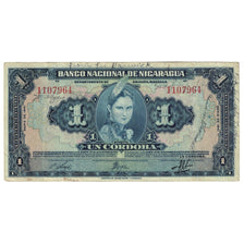 Banconote, Nicaragua, 1 Cordoba, 1941, KM:90a, B+