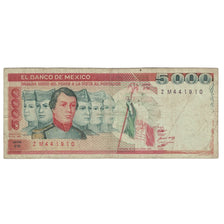 Nota, México, 5000 Pesos, 1985, 1985-07-19, KM:88a, F(12-15)