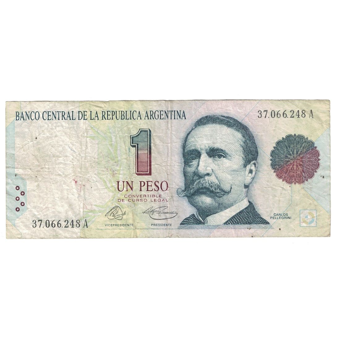 Geldschein, Argentinien, 1 Peso, Undated (1992-1994), KM:339a, SGE+