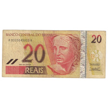 Billet, Brésil, 20 Reais, ND (02-  ), KM:250a, B+