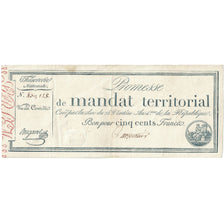 Francia, 500 Francs, 1796, Bugarel, 1796-03-18, BB+, KM:A86a