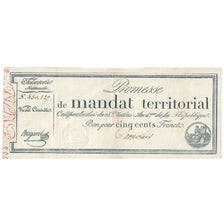 Francia, 500 Francs, 1796, Bugarel, 1796-03-18, BB, KM:A86a