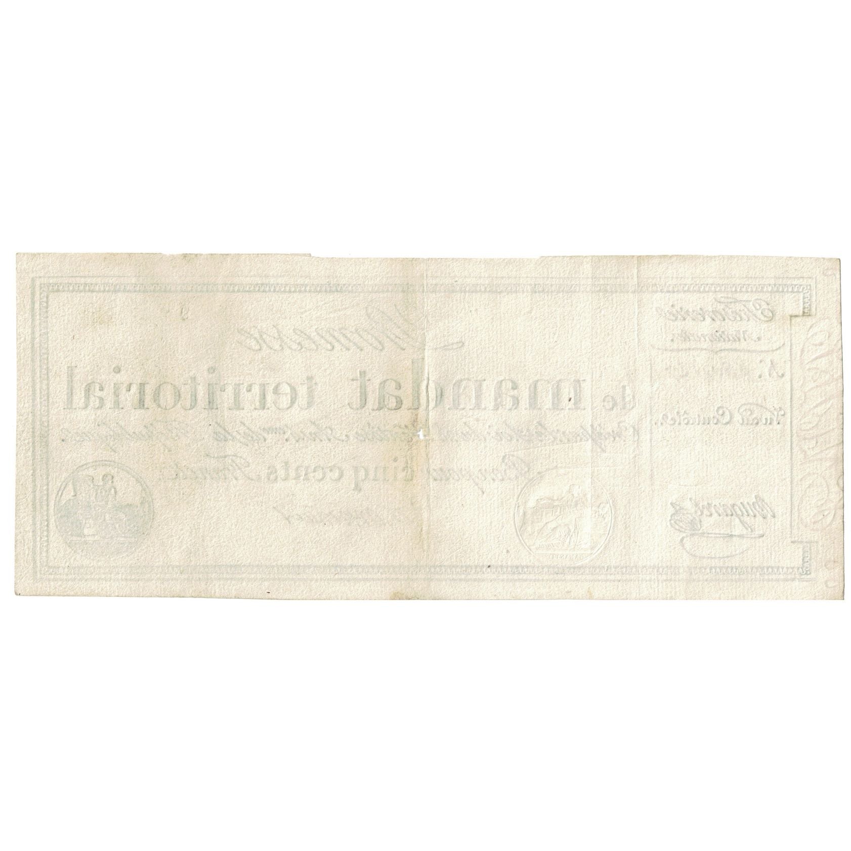 Francia, 500 Francs, 1796, Bugarel, 1796-03-18, BB, KM:A86a