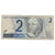 Nota, Brasil, 2 Reais, Undated (2001- ), KM:249b, VF(20-25)