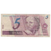 Billet, Brésil, 5 Reais, Undated (1997- ), KM:244Ae, B+