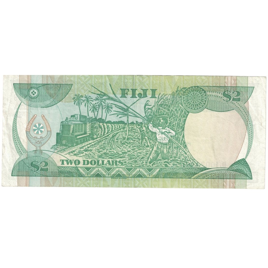 Banconote, Figi, 2 Dollars, Undated (1995), KM:90a, FDS