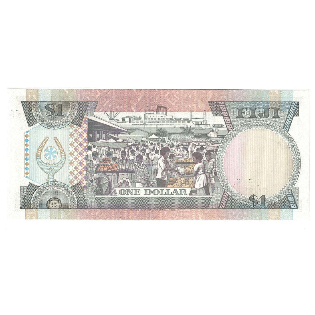 Banconote, Figi, 1 Dollar, Undated (1993), KM:89a, FDS