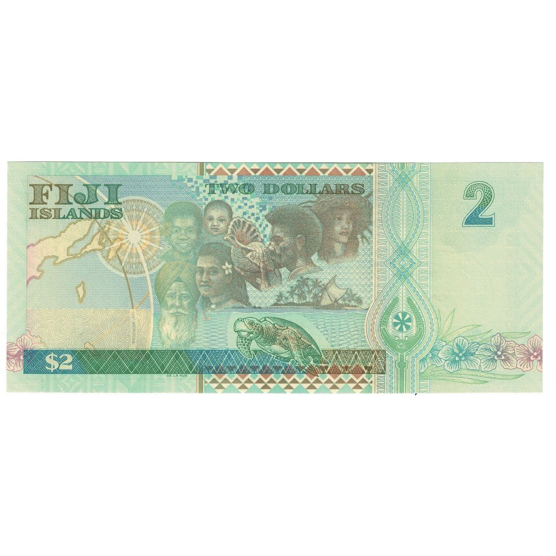 Banknot, Fiji, 2 Dollars, 2000, KM:102a, UNC(65-70)